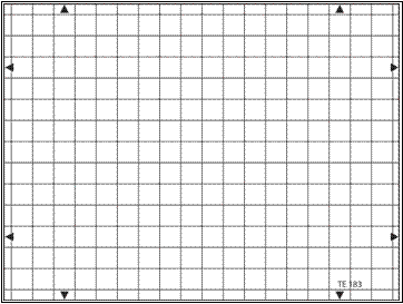 畸變測(cè)試卡（棋盤測(cè)試卡）